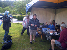 Briefing by Brigade Leader Tim McDonagh 