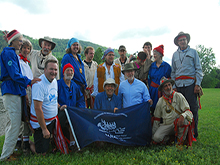 West Wind Brigade with Mayor Baker 