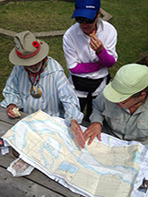 Planing the route 